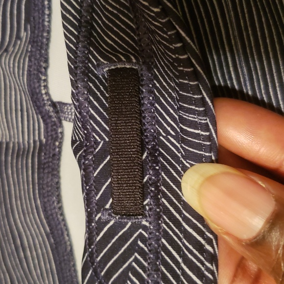 Lululemon Women's Speed Up Etch Hail Midnight Navy Release Tights - Picture 4 of 15